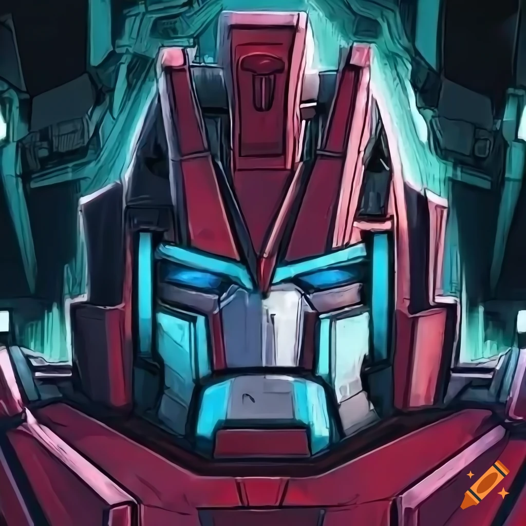 digital artwork of Autobot Fortress Maximus from IDW Transformers Comics