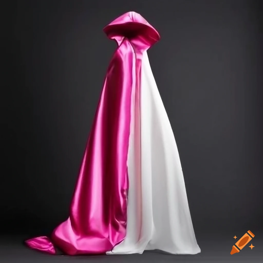 colorful silk cape