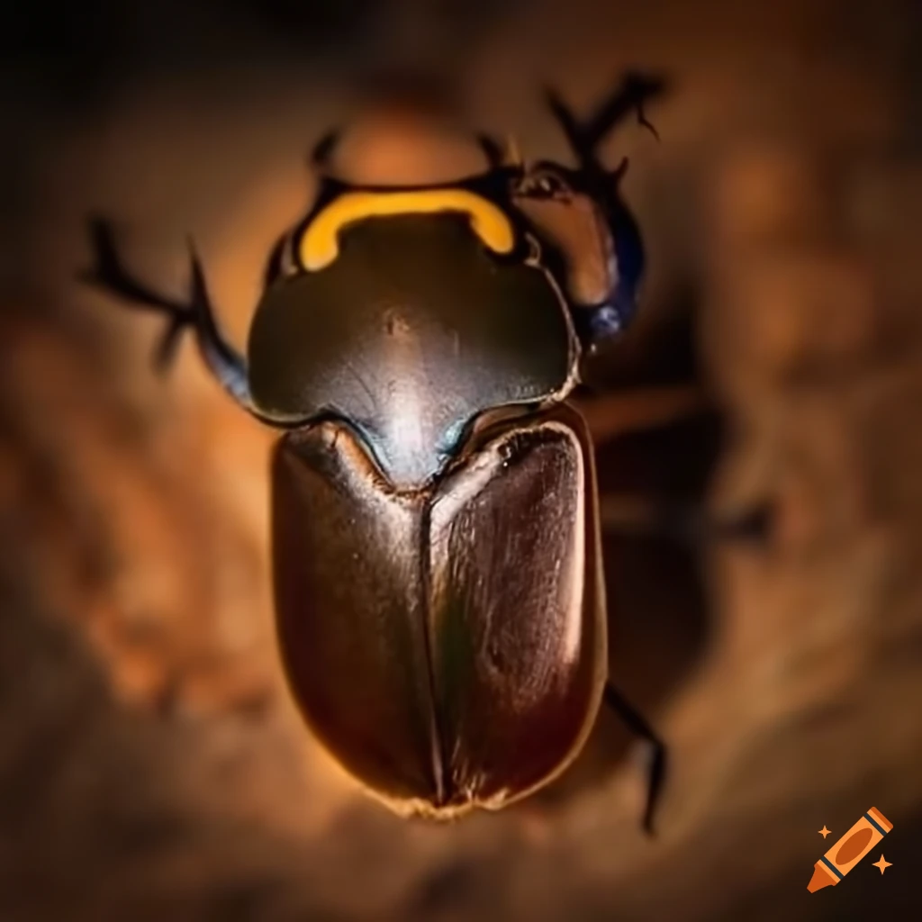 picture of a scarab beetle