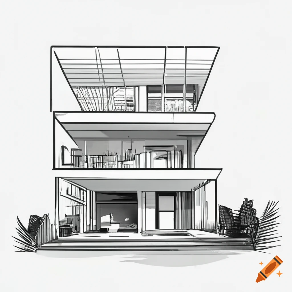 Hand Drawing House Image & Photo (Free Trial) | Bigstock