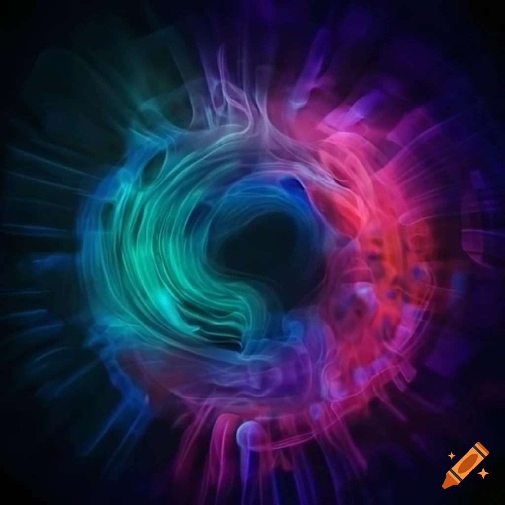 An abstract image for asking