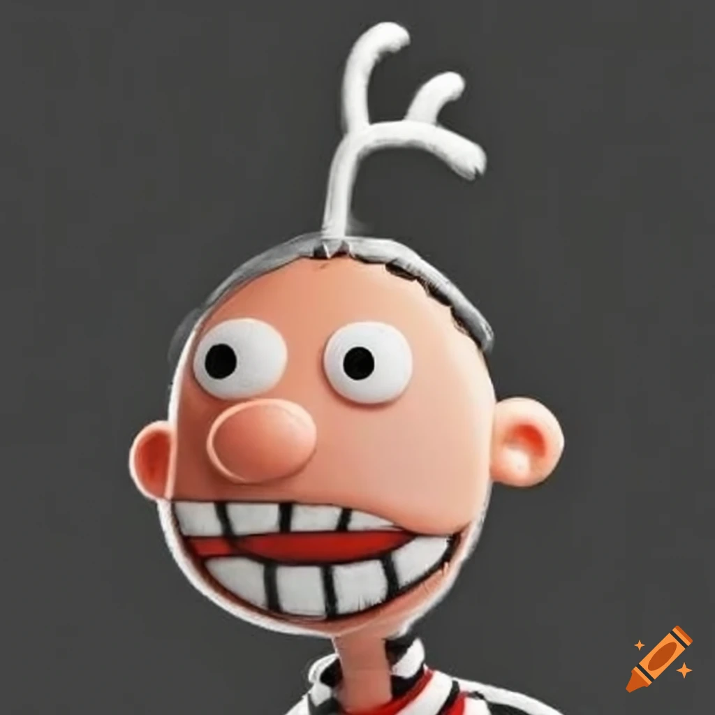 A diary of a wimpy kid journal entry on Craiyon