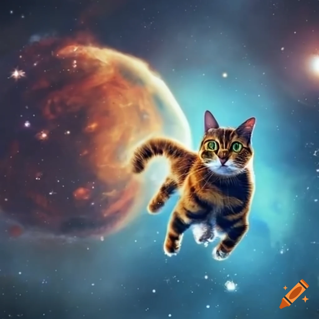 The Space Cat, In a galaxy far away, A Space Cat chose to s…
