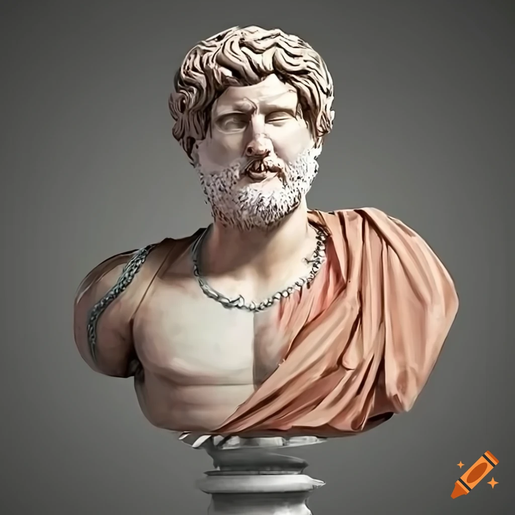 Image of emperor hadrian on Craiyon