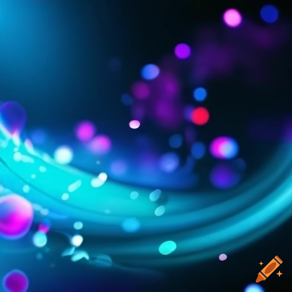 smooth bokeh background for trance music