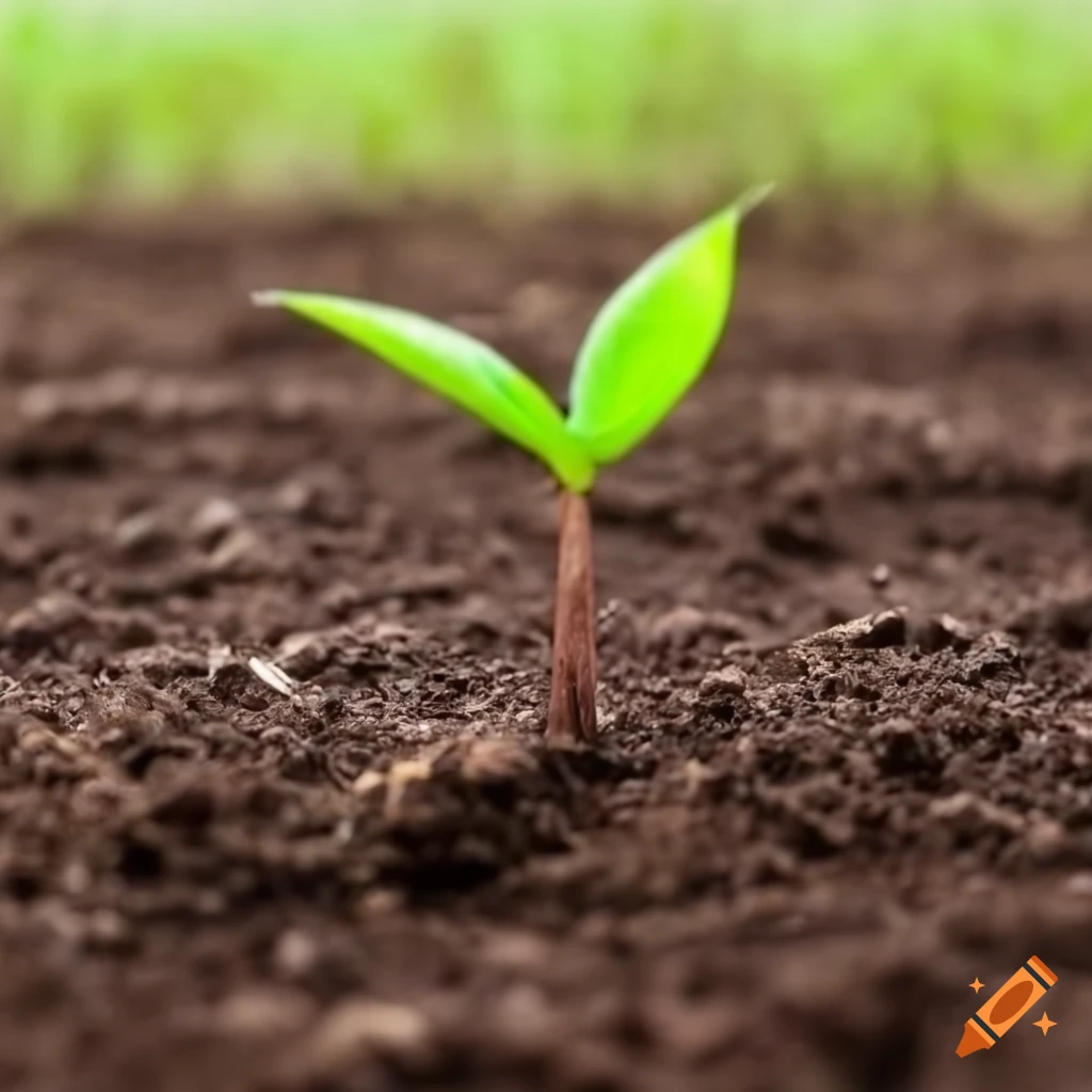 illustration representing soil health