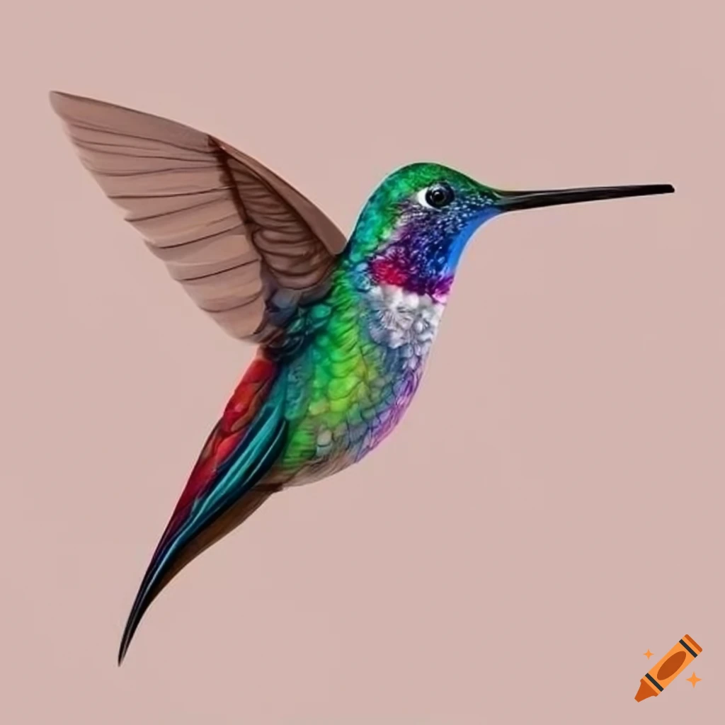 Hummingbird Bird Color' Poster, picture, metal print, paint by DecoyDesign  | Displate | Hummingbird art, Watercolor hummingbird, Hummingbird drawing
