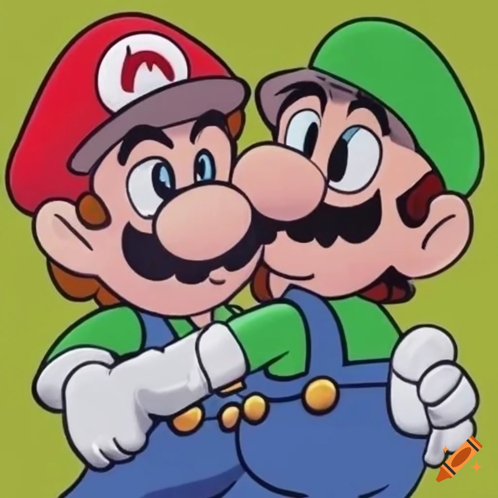 Mario And Luigi On Craiyon 2799