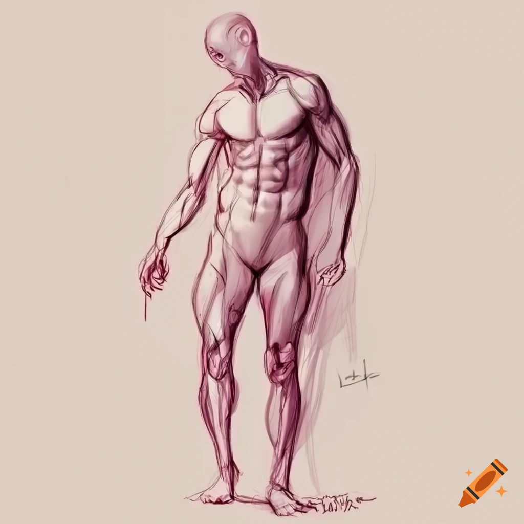 Male Torso Anatomy. : r/drawings