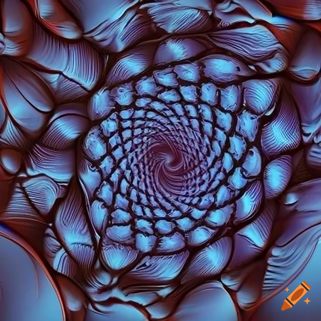 Complicated spiral patterns