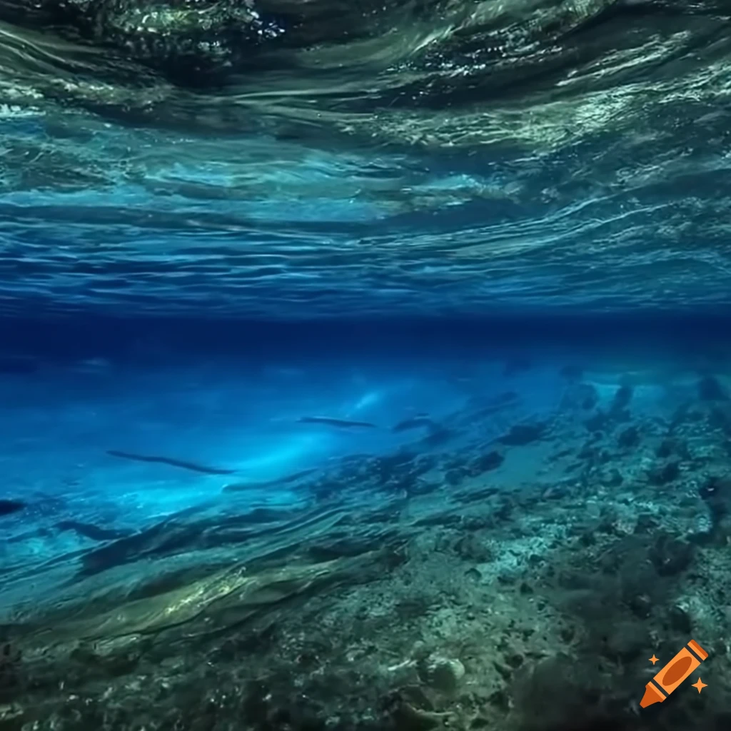 Underwater on Craiyon