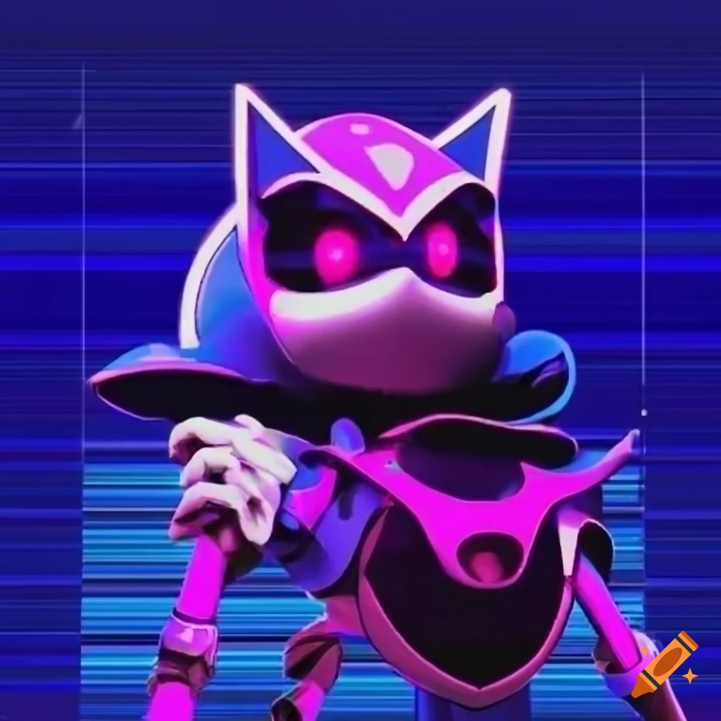Vaporwave Metal Sonic metal-sonic-by-wynautwarrior-on-newgrounds