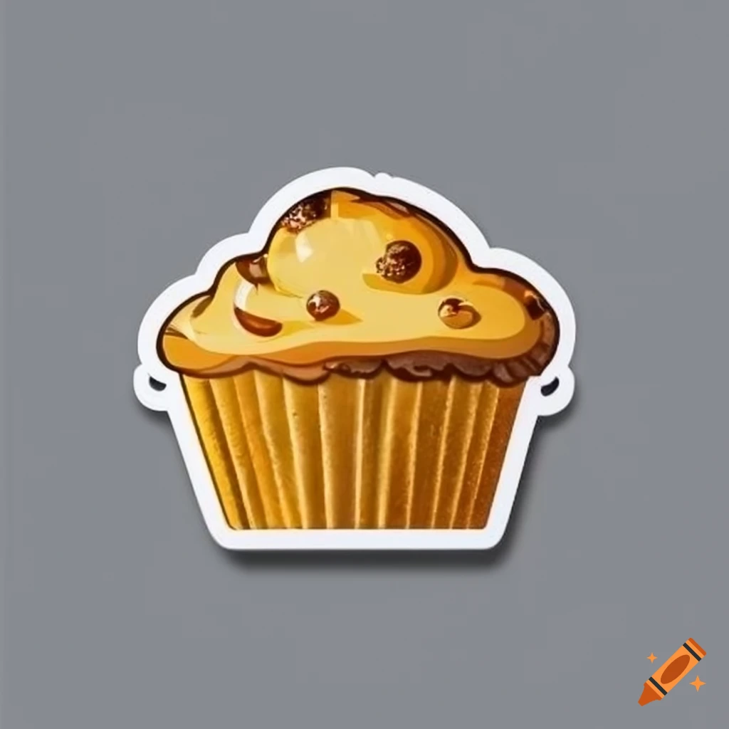 Sticker Cupcake and muffin 