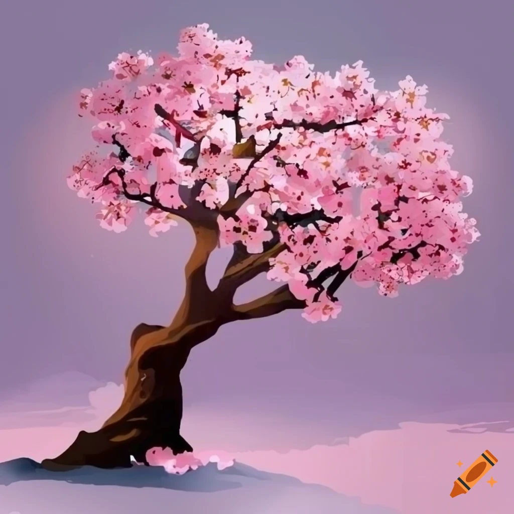 Cherry Blossom Tree Drawing, Cherries, Tattoo, Branch, Painting, Flower,  Pink, Plant transparent background PNG clipart | HiClipart