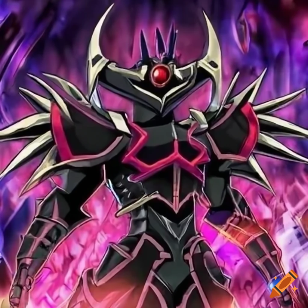 Black knight style yu-gi-oh on Craiyon