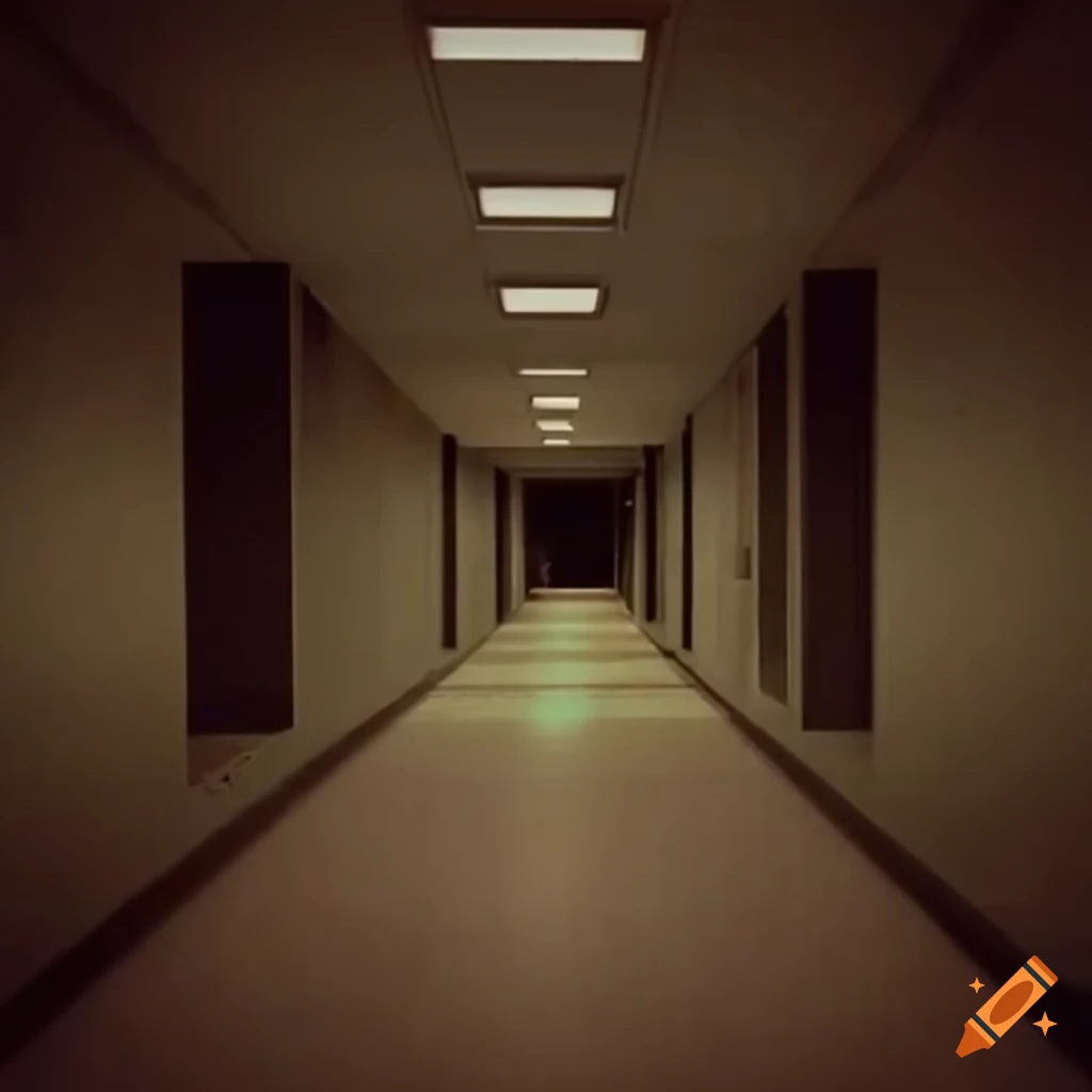 Old vintage vhs tape of the backrooms on Craiyon