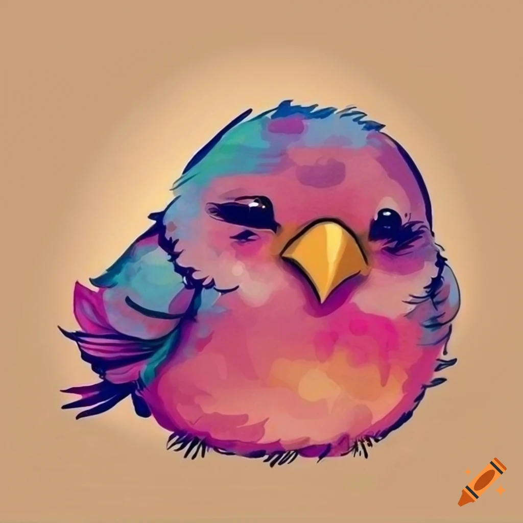 Cute Bird Coloring Page For Baby Outline Sketch Drawing Vector, Baby Drawing,  Bird Drawing, Wing Drawing PNG and Vector with Transparent Background for  Free Download