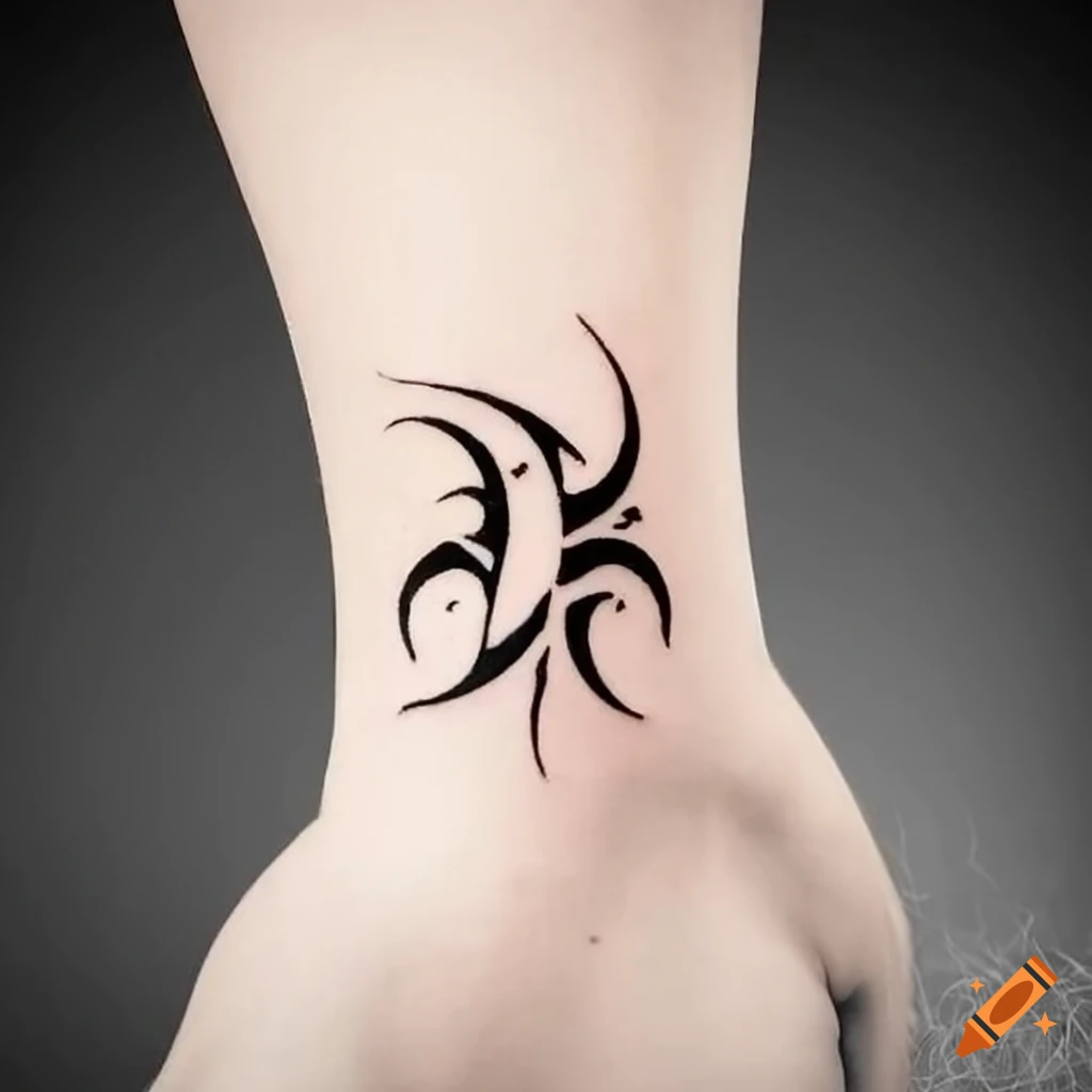 Wildflower Temporary Tattoo / floral tattoo / small tattoo / simple tattoo  / floral tattoo 5