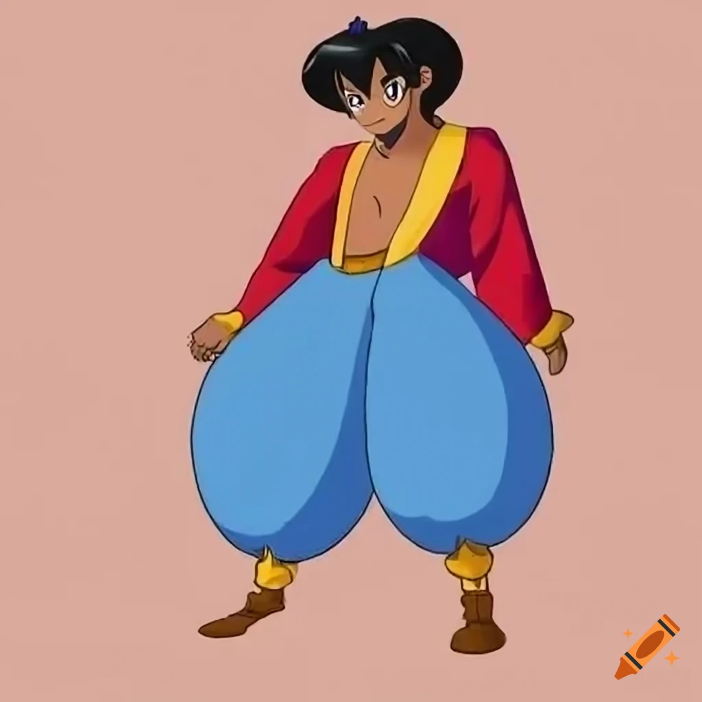 Disney Aladdin Genie Blue Cotton Hipster Panty