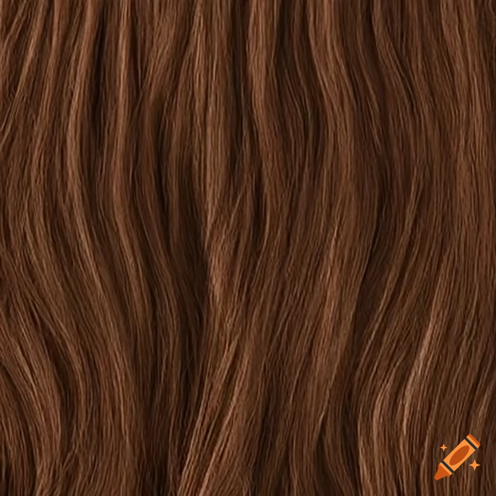 brown human head hair texture seamless