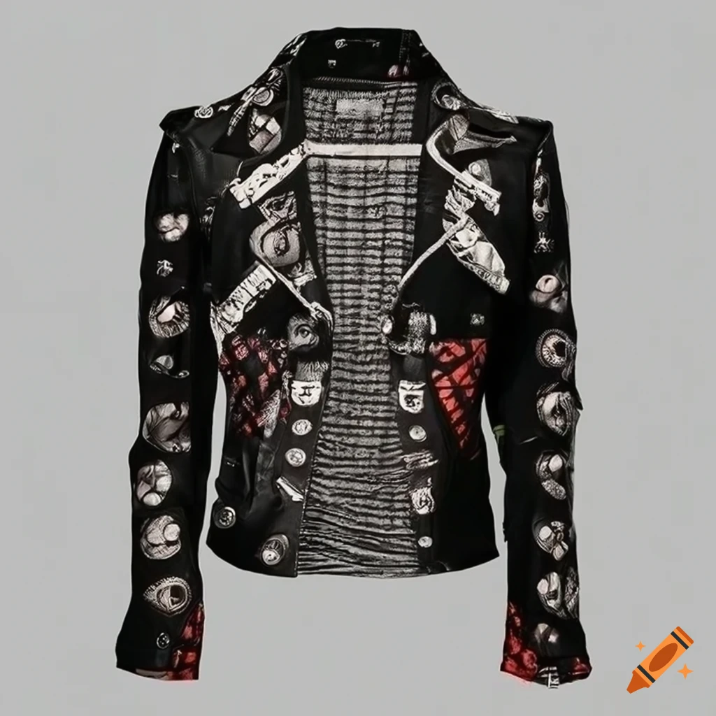 Custom on sale punk jacket