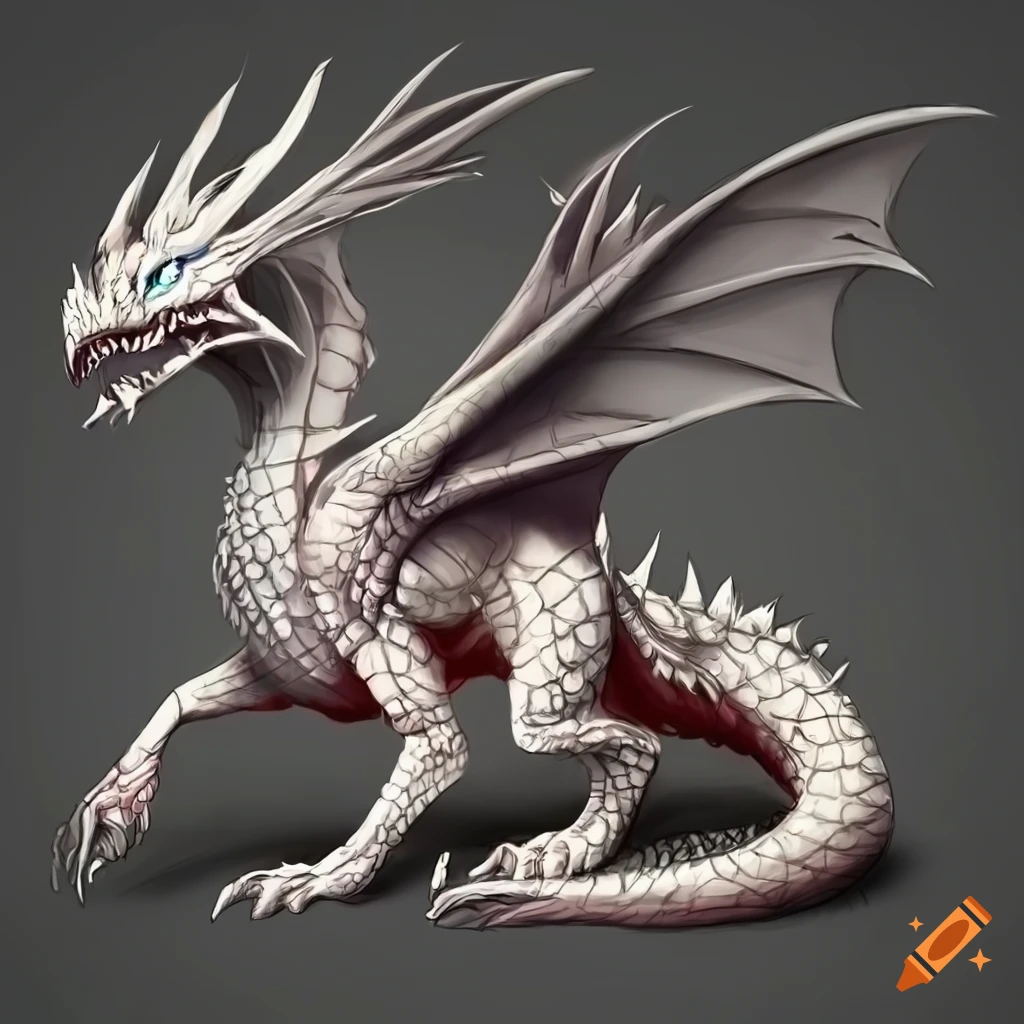 3d dragon model on Craiyon