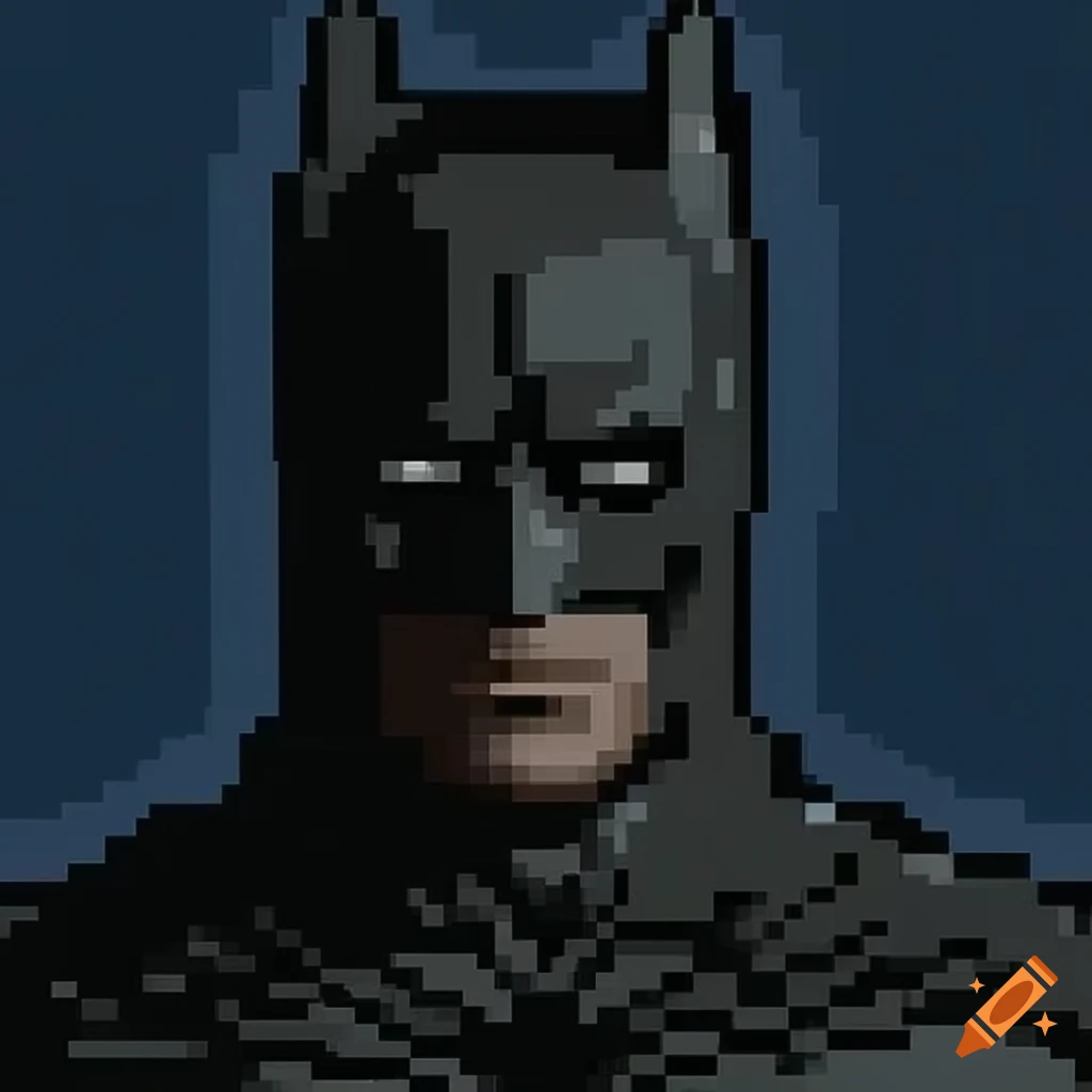 Batman pixel art