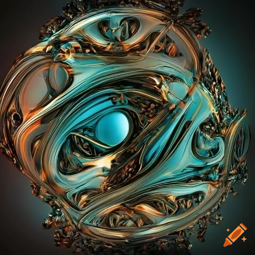 Surreal Abstract An ultra high resolution, amazing, alluring surreal abstract sculpture ...