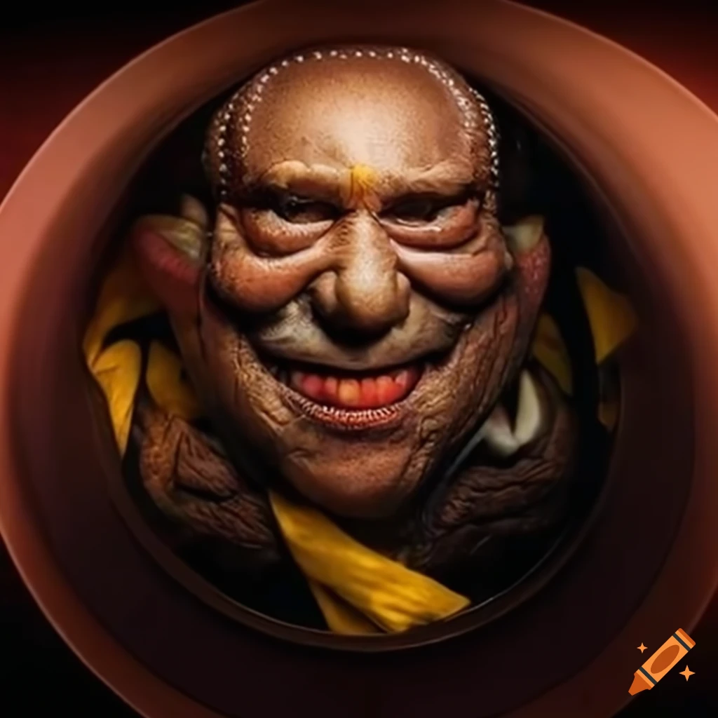 High resolution picture of the final boss of burger king on Craiyon