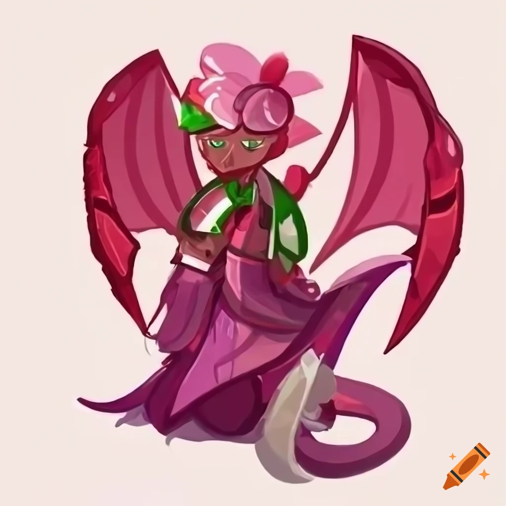 Lychee dragon cookie from cookie run game