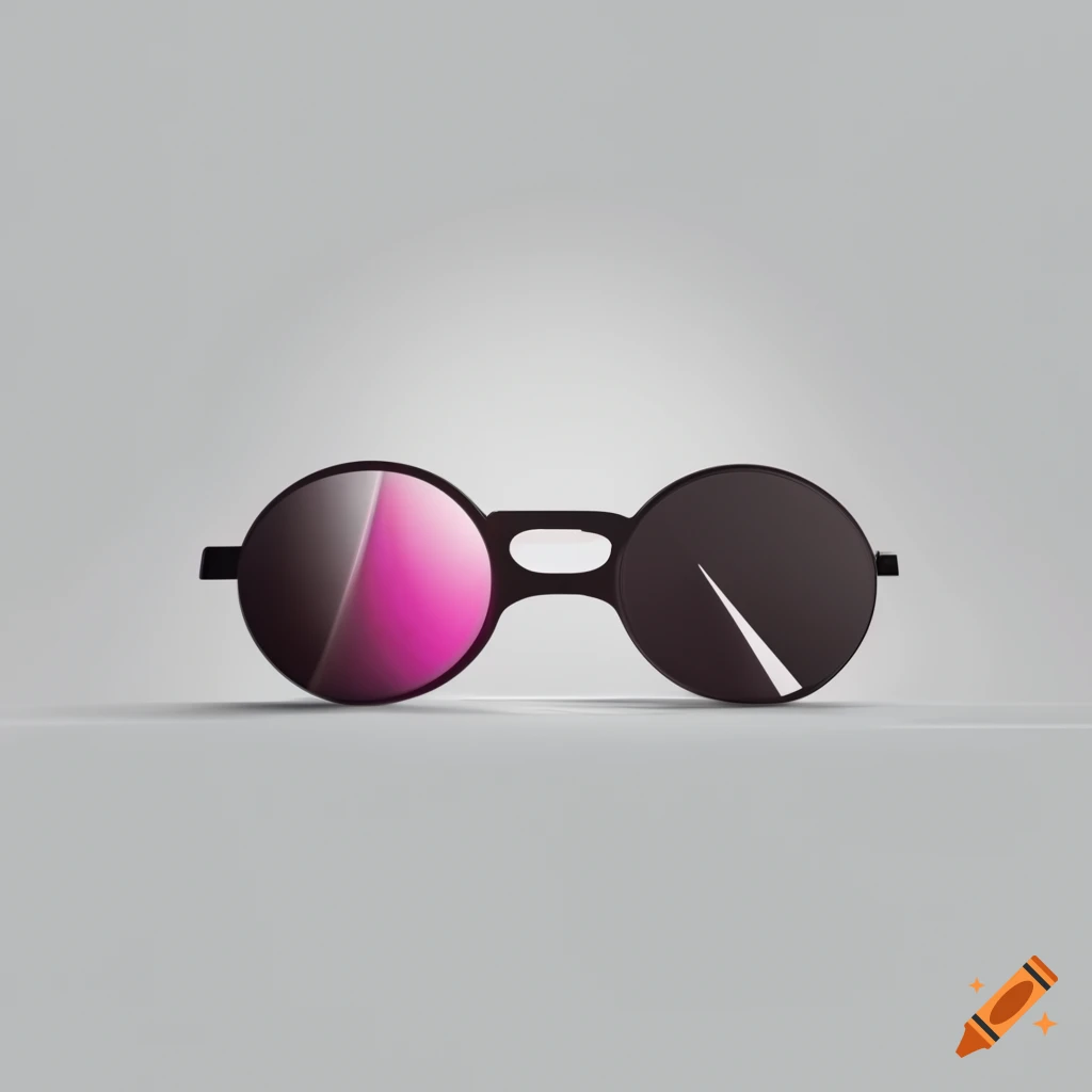 A sleek and modern logo design for optics company on Craiyon