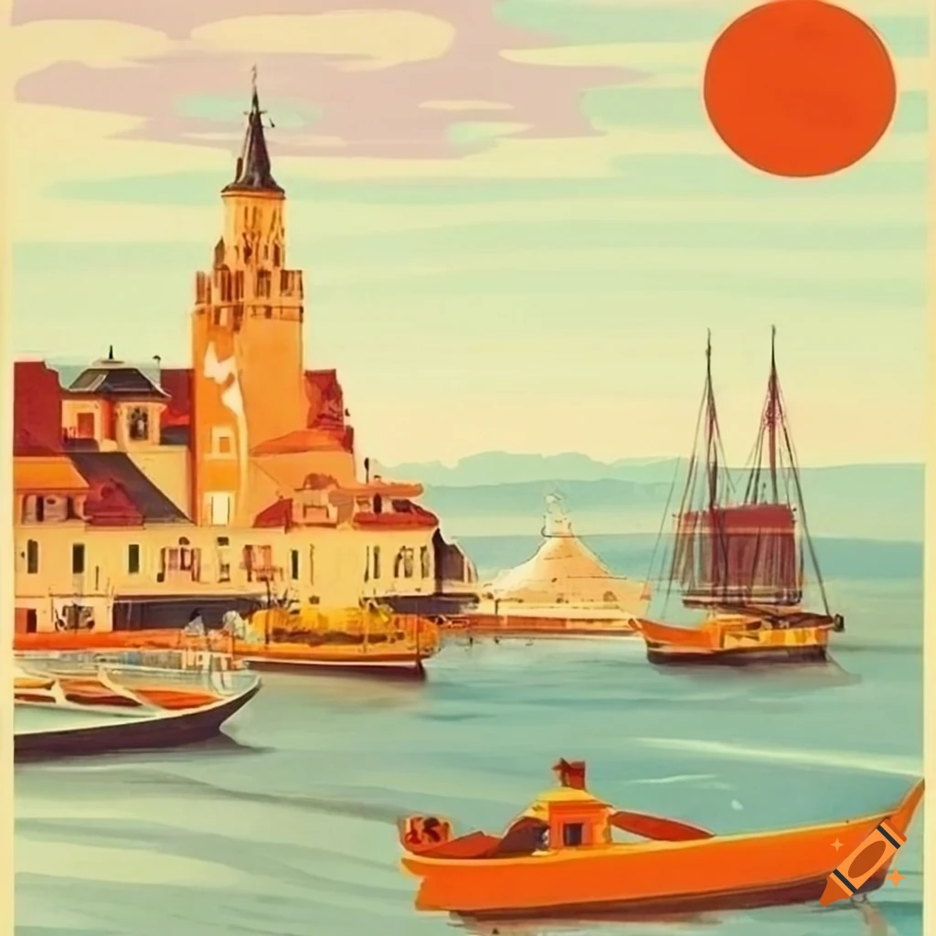 vintage travel poster artwork