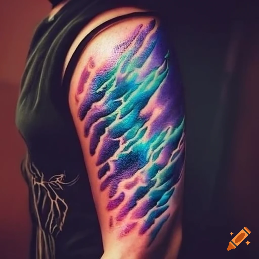 Waterfall Tattoo | Waterfall tattoo, Tattoos, Wolf tattoo sleeve