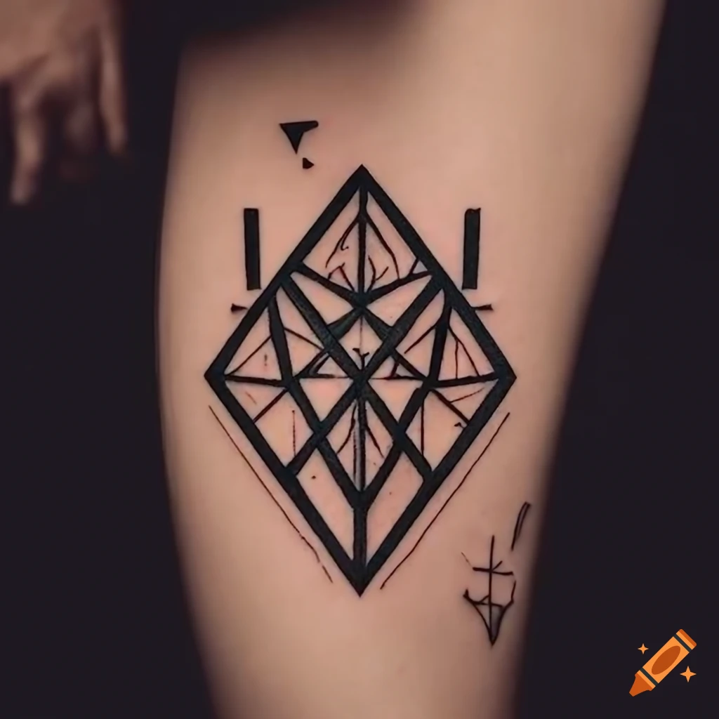 Unique Tattoo | Geometric Tattoo | Forearm tattoo design - Hart Tattoos  India