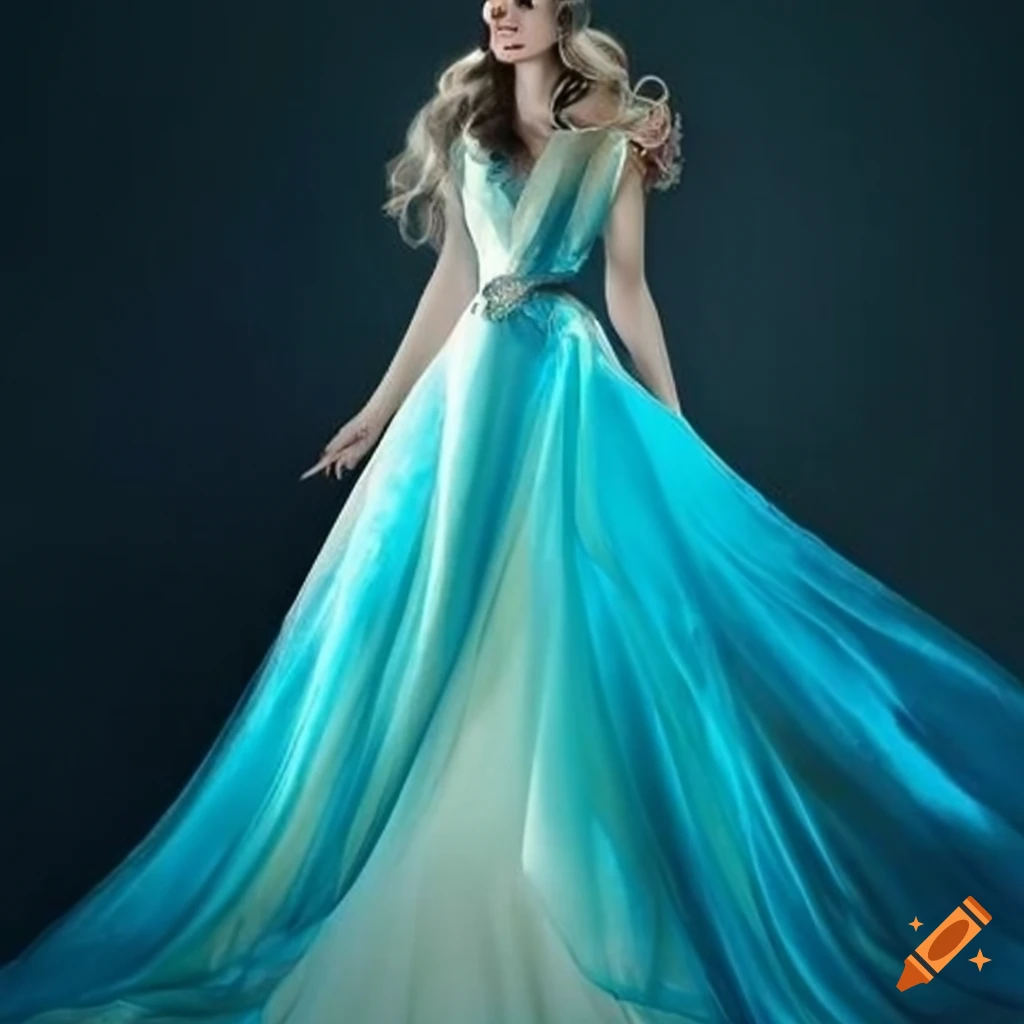 light pink formal dress Off Shoulder Light Blue Pink Satin Long Prom Dress with High Split, Li –  abcprom main image 1