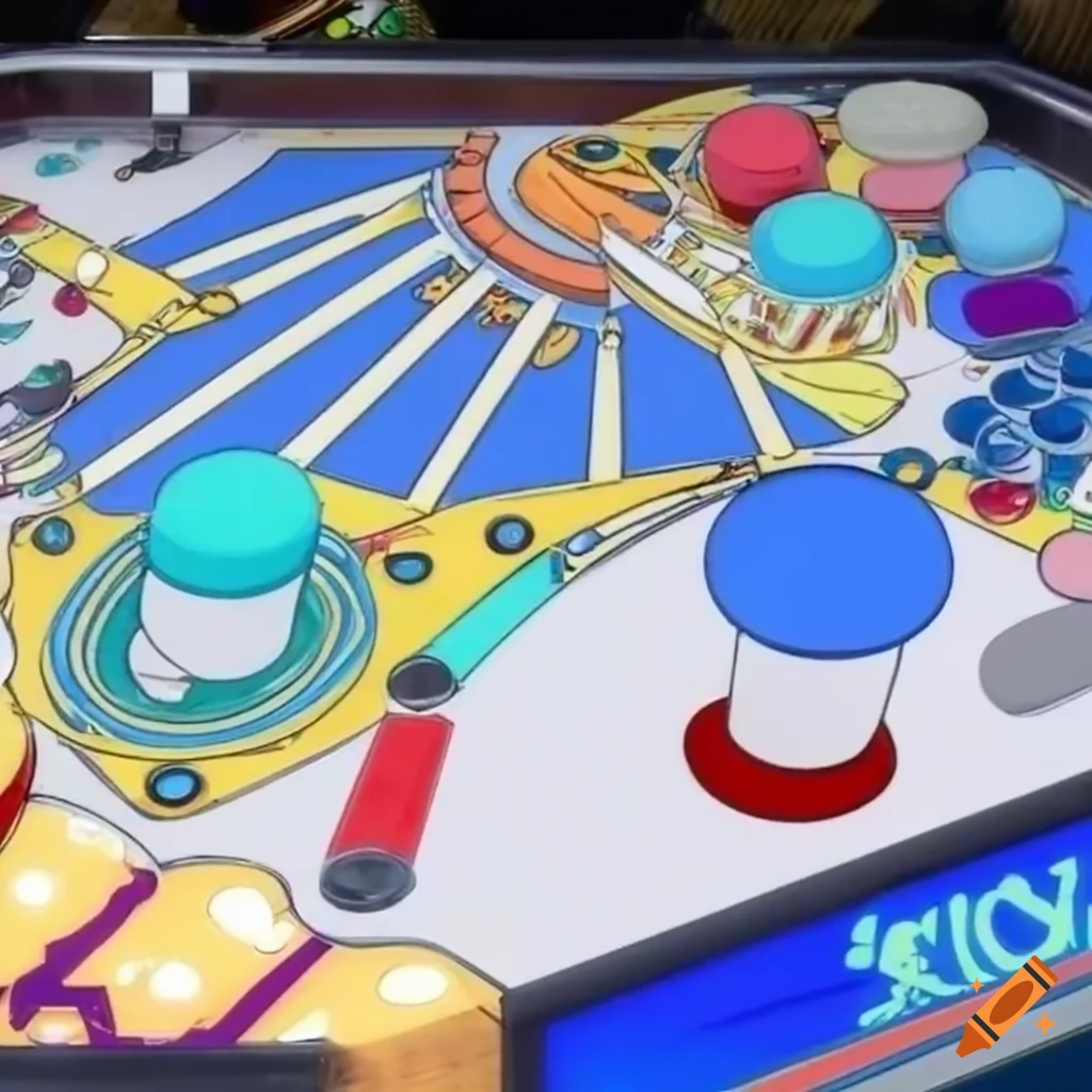 combination of peggle and pinball game