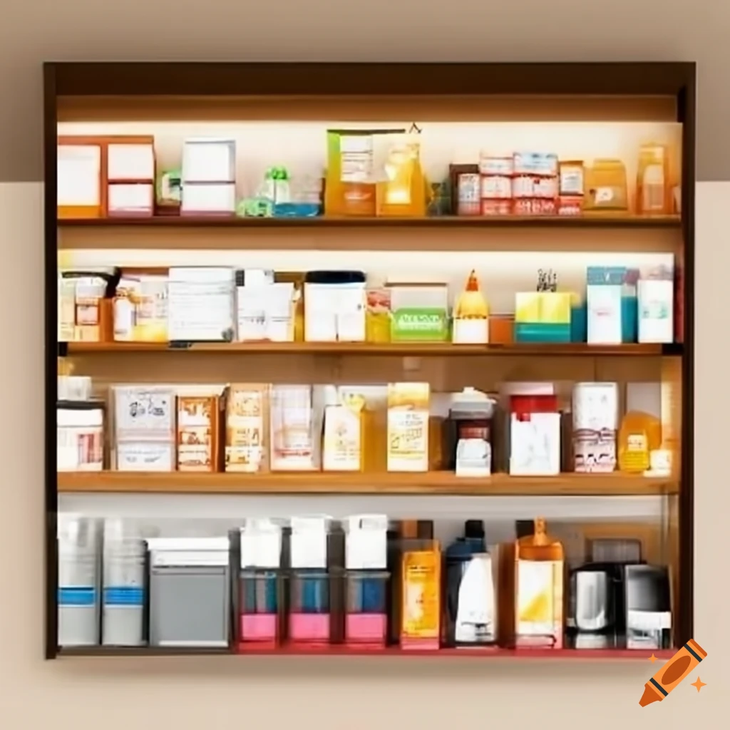 pharmacy with a man behind the counter