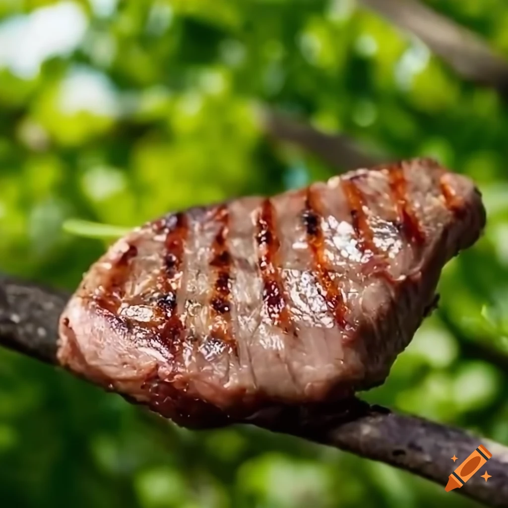 photo realistic image of a grilled steak