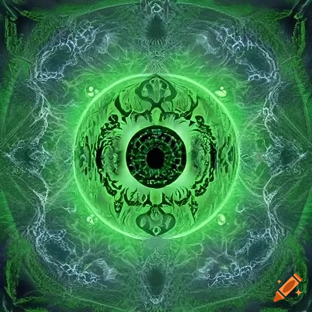 artistic representation of the seer's clairvoyance