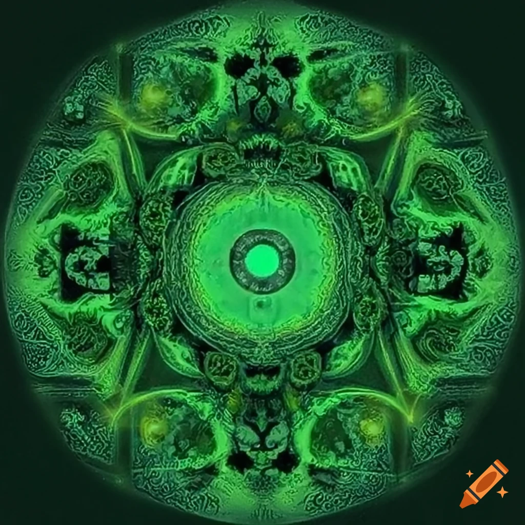 artistic representation of the seer's clairvoyance