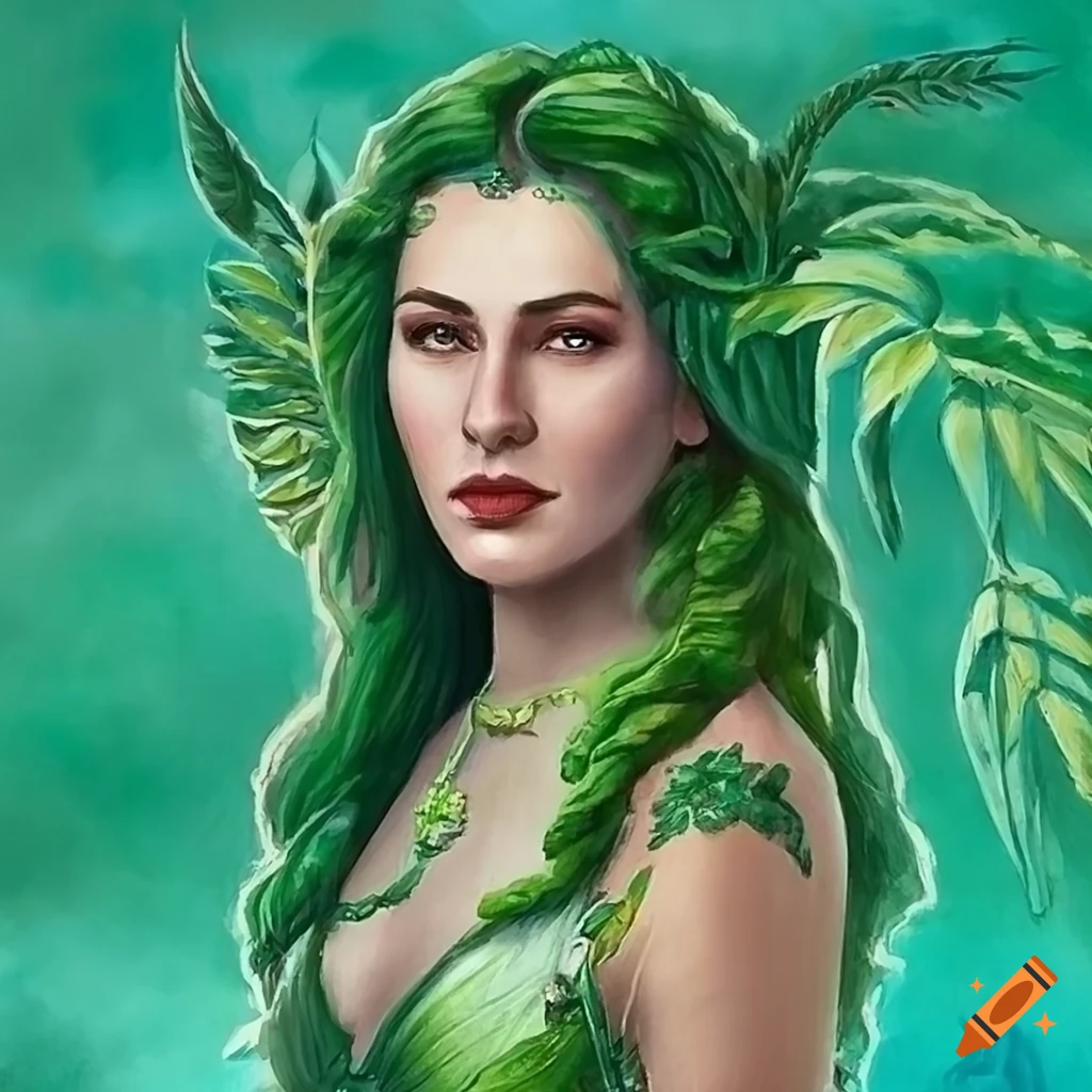 depiction of the Elvish deity Aqualindyalcar Cuiviéndalma