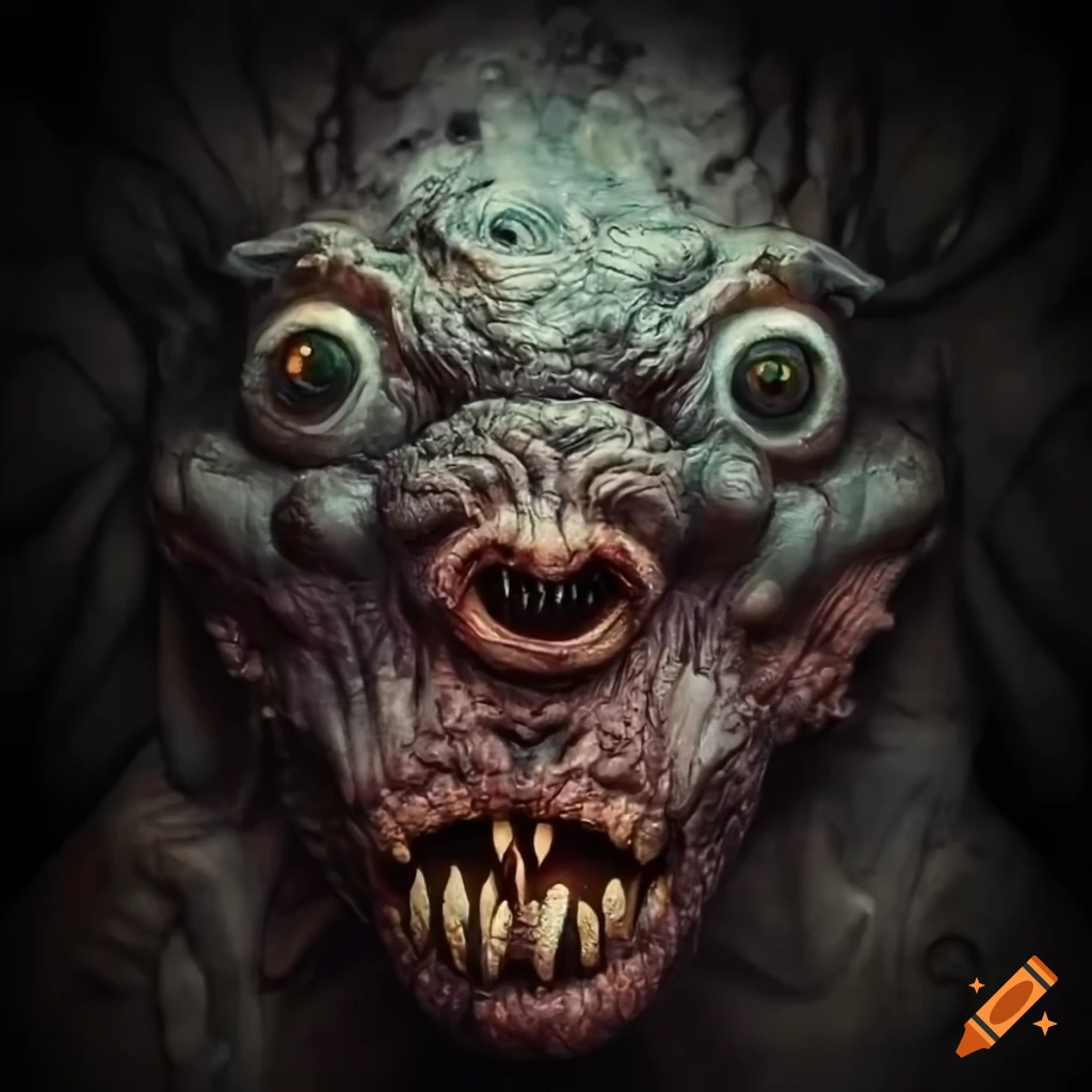 artwork of a hekatokheires monster