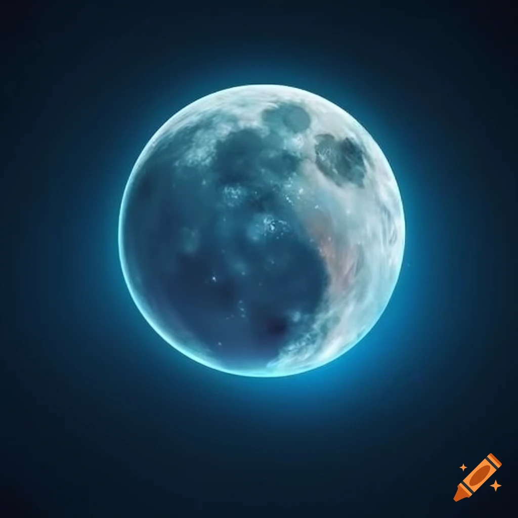 logo avec A et thème espace-lune