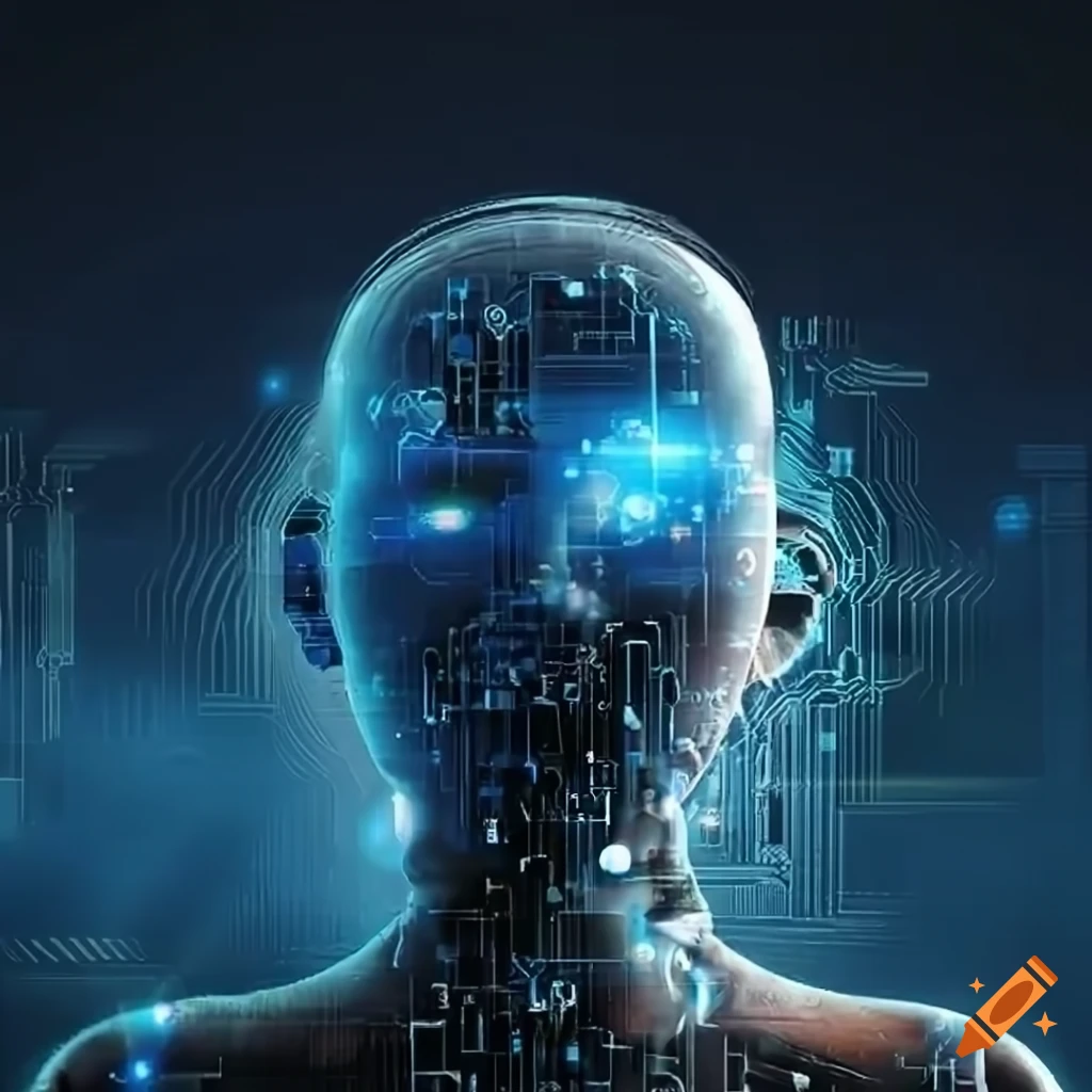 illustration of AI translating foreign languages
