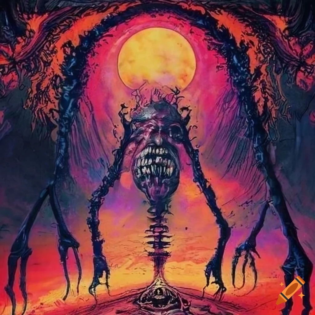 cosmic horror album cover