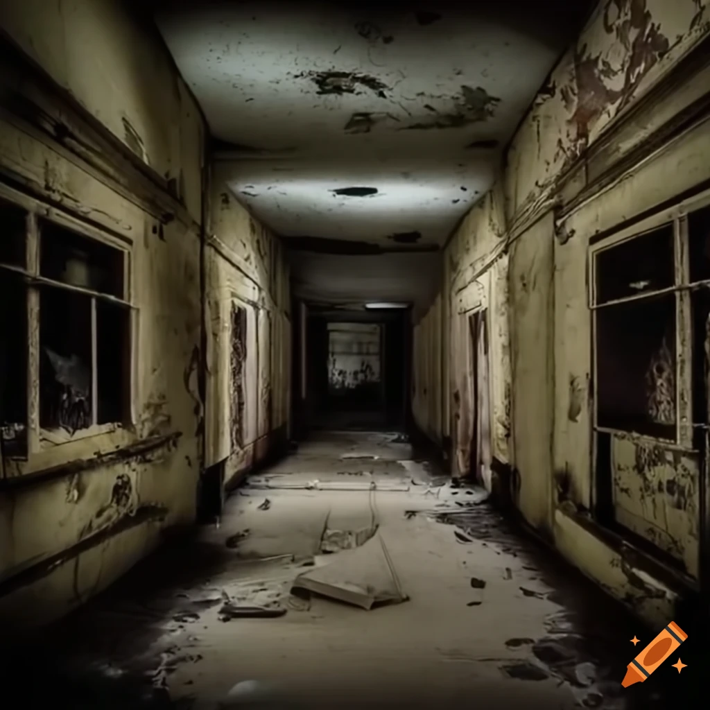 abandoned hospital room