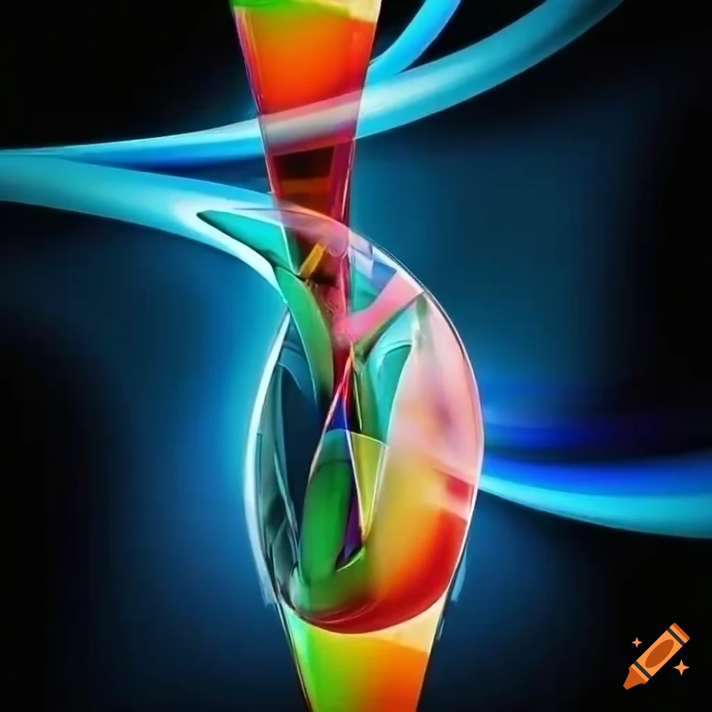 colorful abstract band about mixed drinks