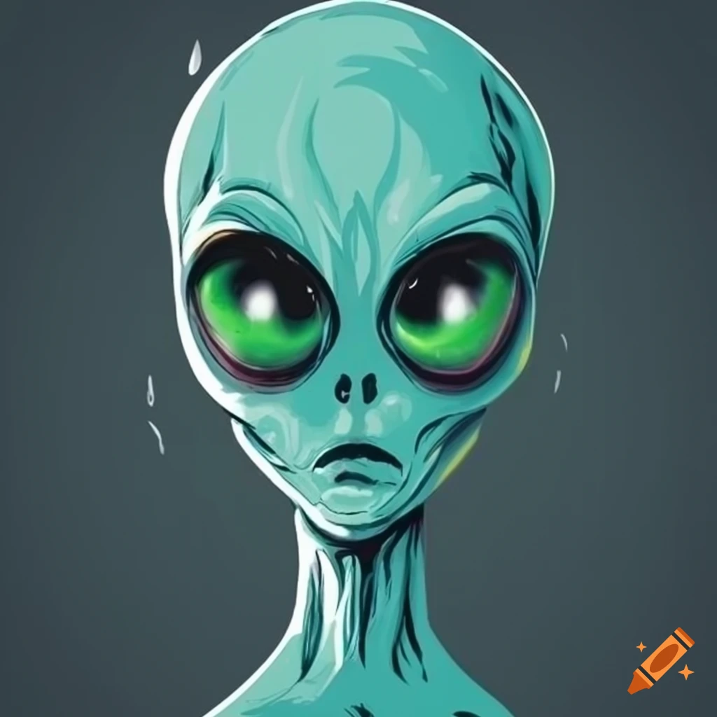 t-shirt with a cool Alien design