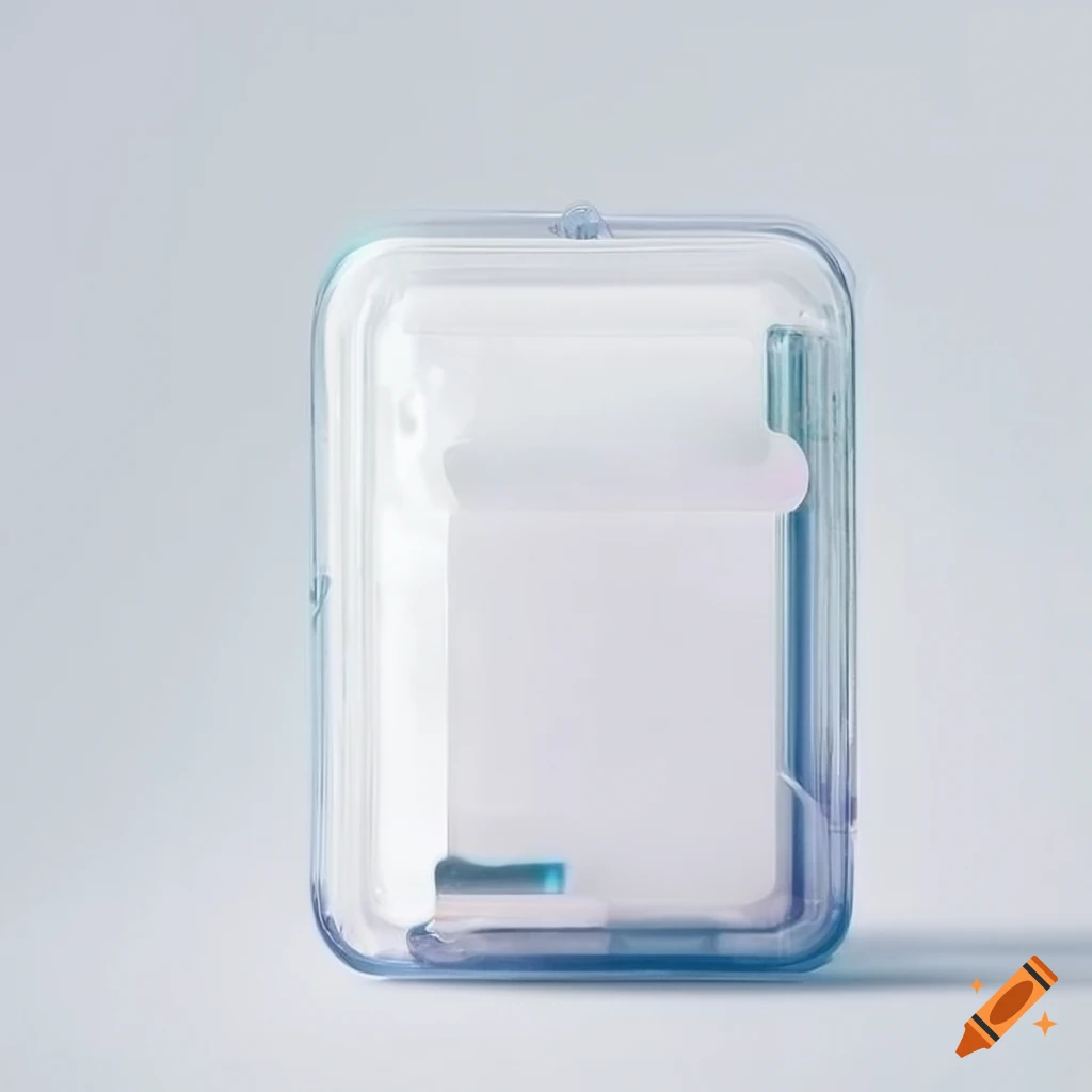white textured pencil case with a partially opened lid