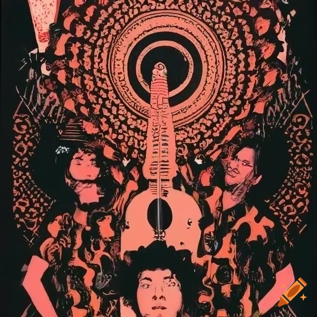 vibrant concert poster for the Obernindoor